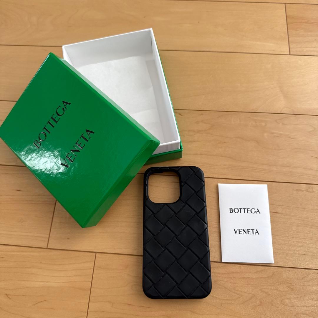 BOTTGA VENETA iPhone14Proケース　ブラック