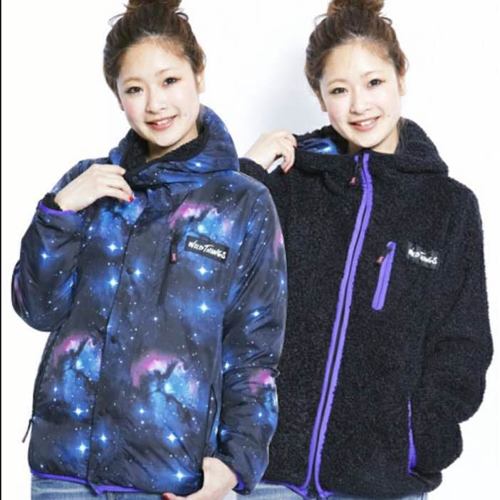 X-girl WILD THINGS リバーシブルジャケット