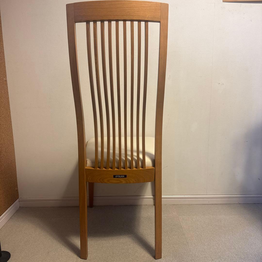 （4/4）大塚家具 Otsuka ダイニングチェア ハイバッグチェア