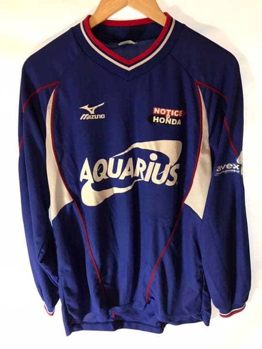 非売品MIZUNO NOTICEofHONDA「18」本田圭佑長袖Oユニフォーム