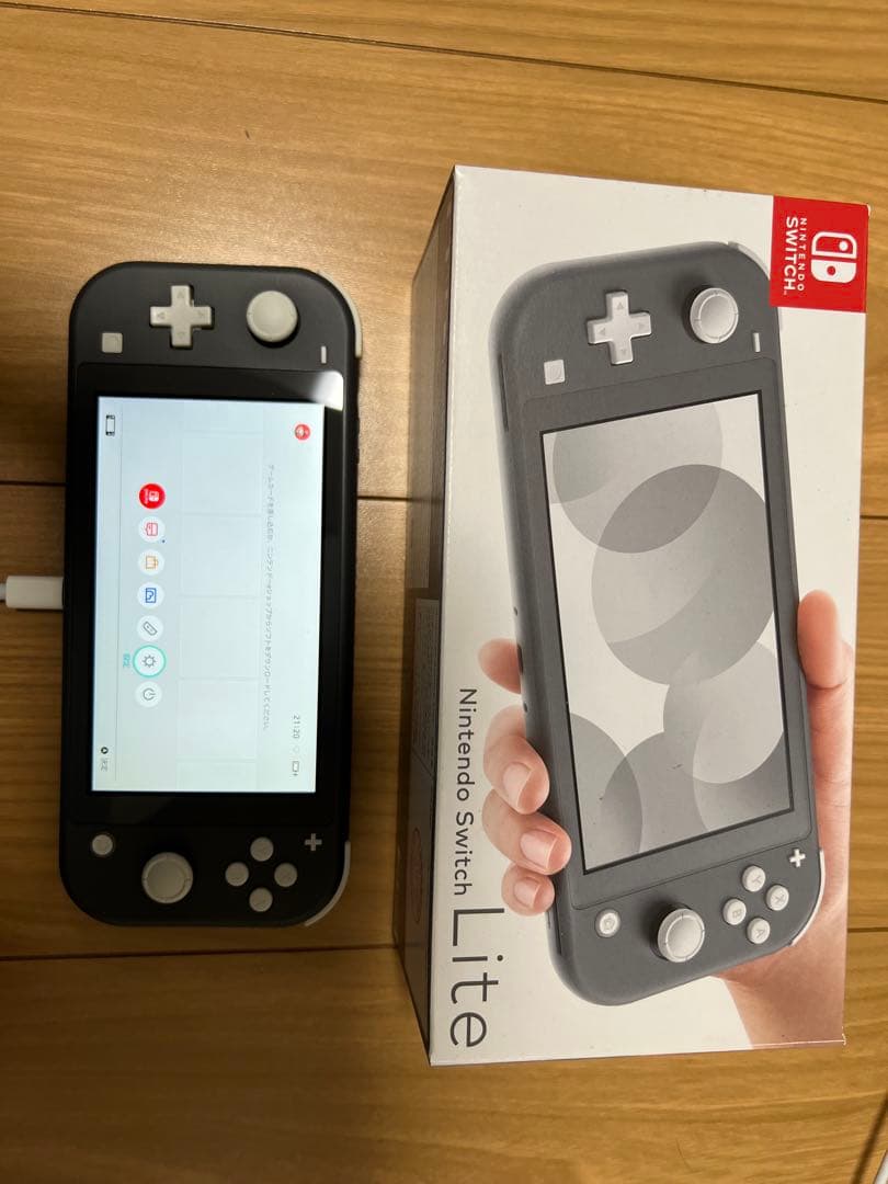Nintendo Switch Lite グレー 箱付き