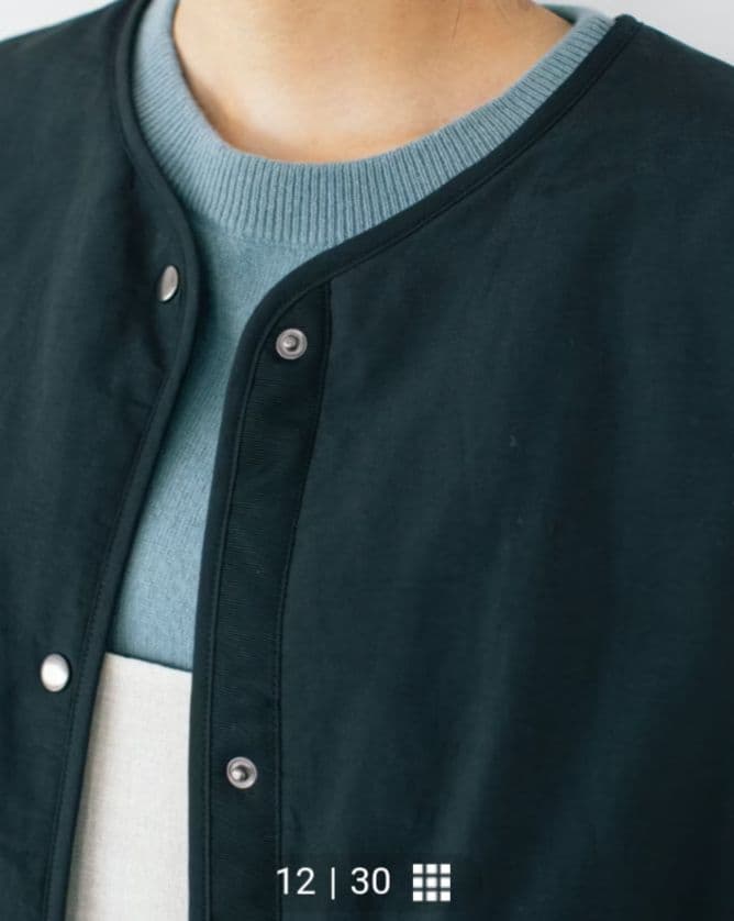 北欧暮らしの道具店 ふんわり軽くてあったかい 洗えるショート丈コート