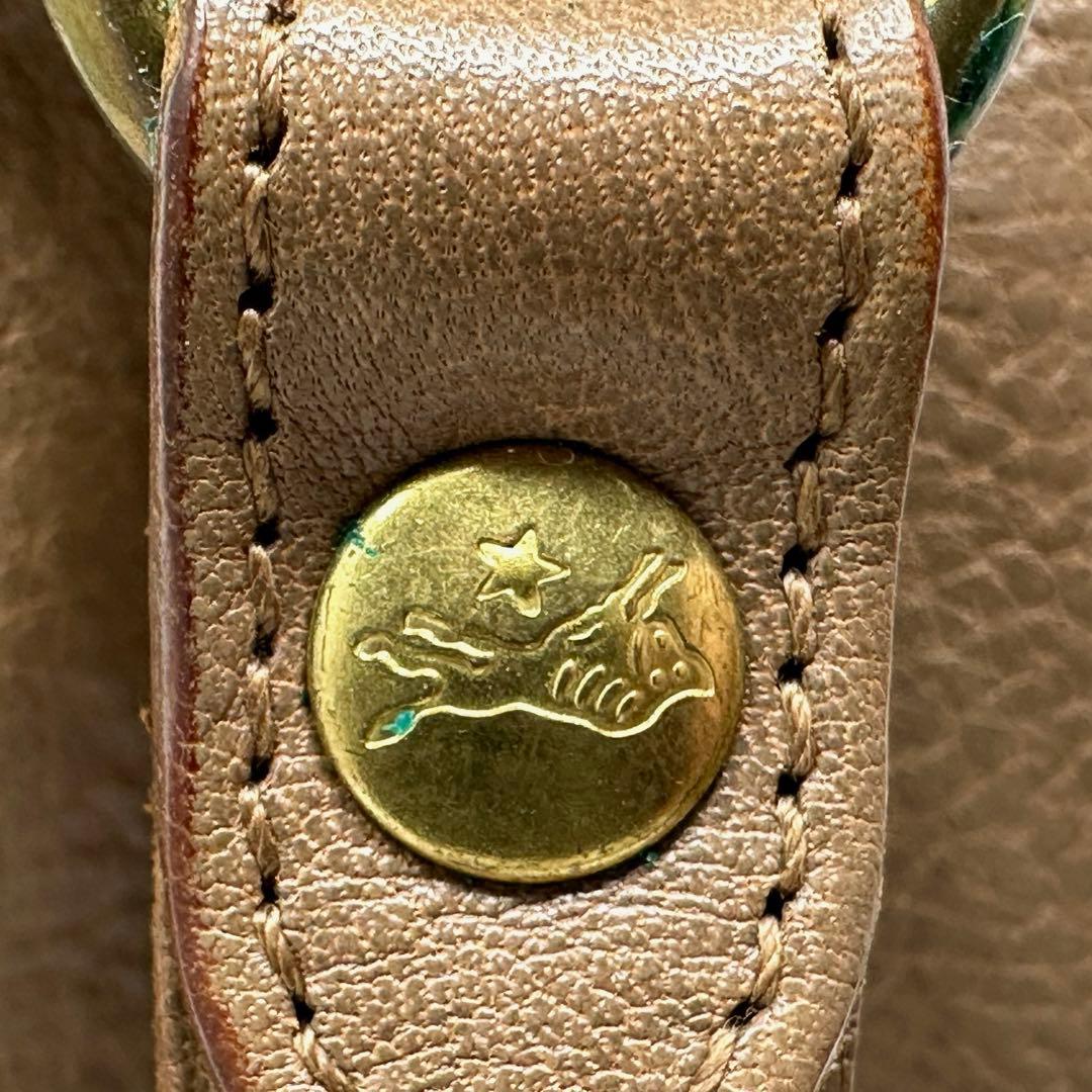 【美品】 イルビゾンテ ショルダーバッグ レザー 保存袋付き