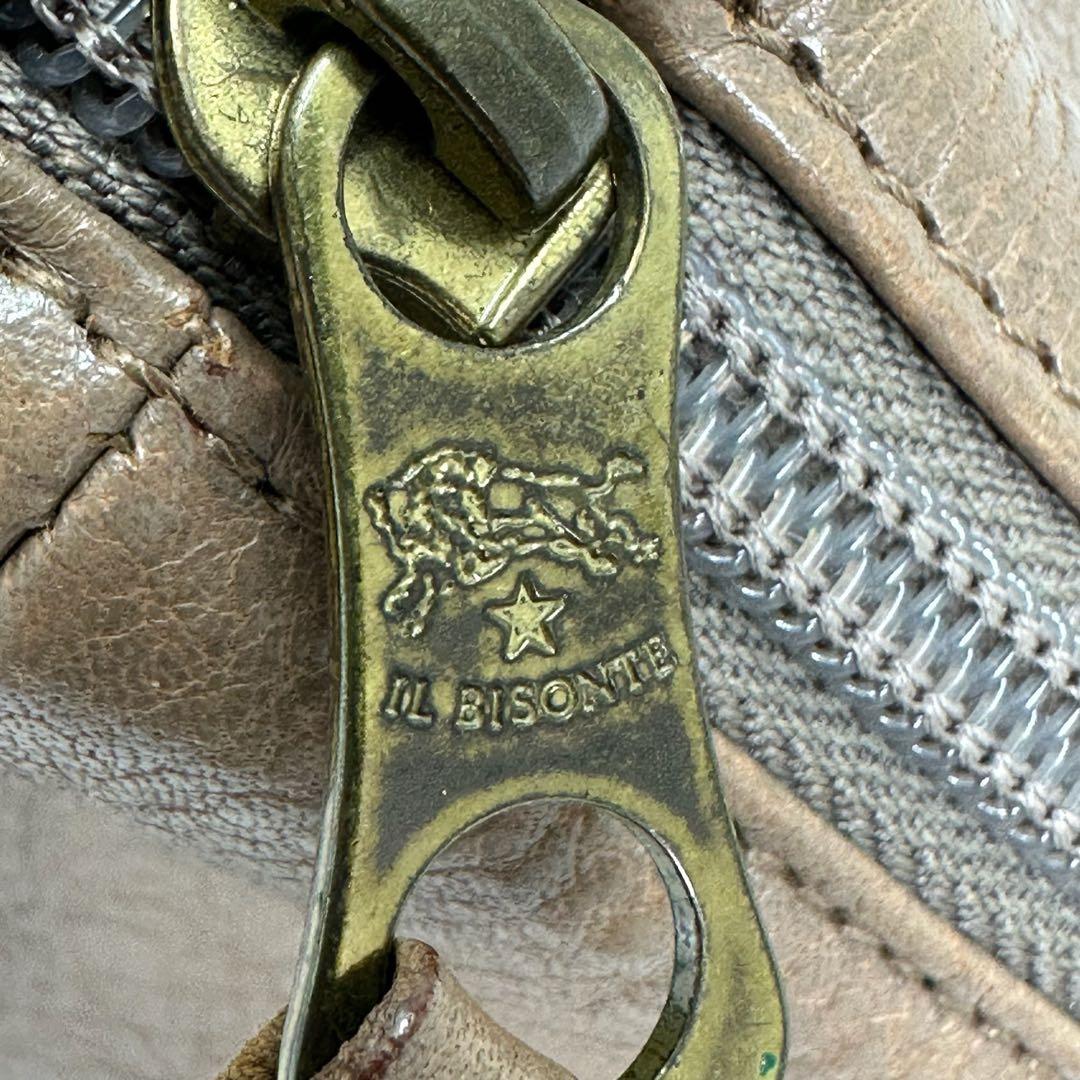 【美品】 イルビゾンテ ショルダーバッグ レザー 保存袋付き