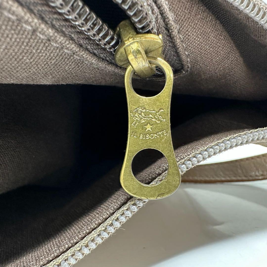 【美品】 イルビゾンテ ショルダーバッグ レザー 保存袋付き