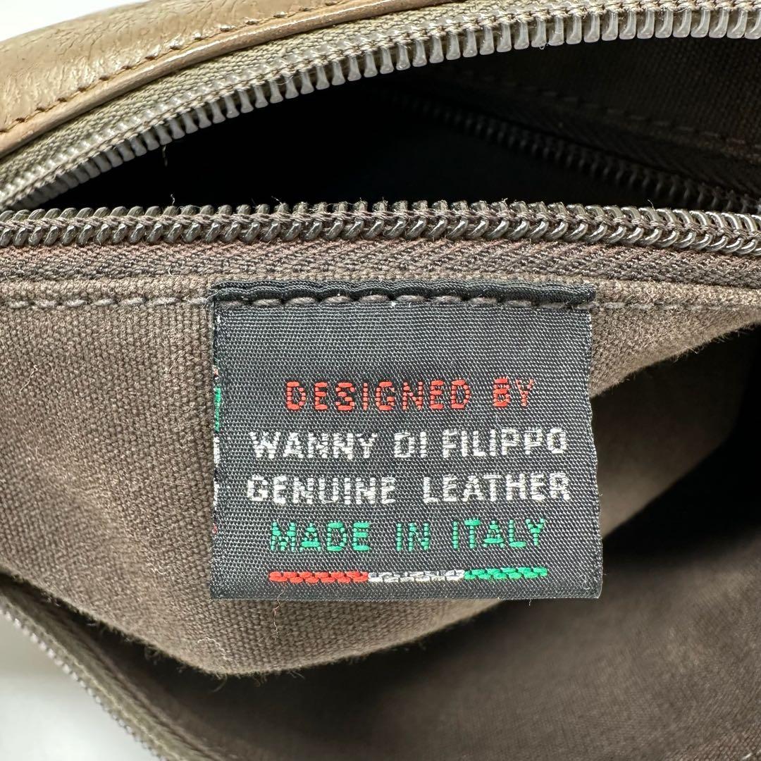 【美品】 イルビゾンテ ショルダーバッグ レザー 保存袋付き