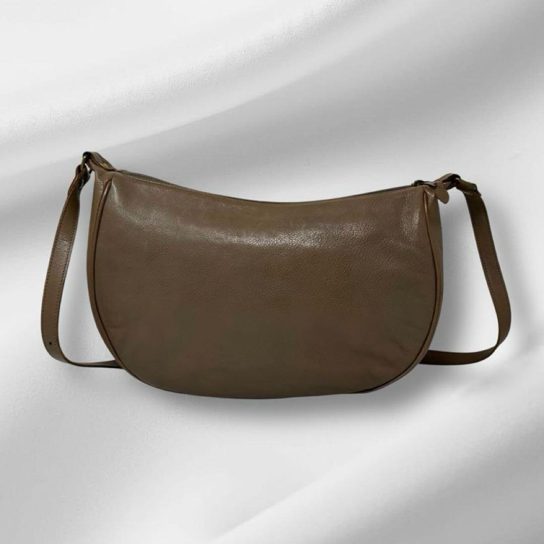 【美品】 イルビゾンテ ショルダーバッグ レザー 保存袋付き