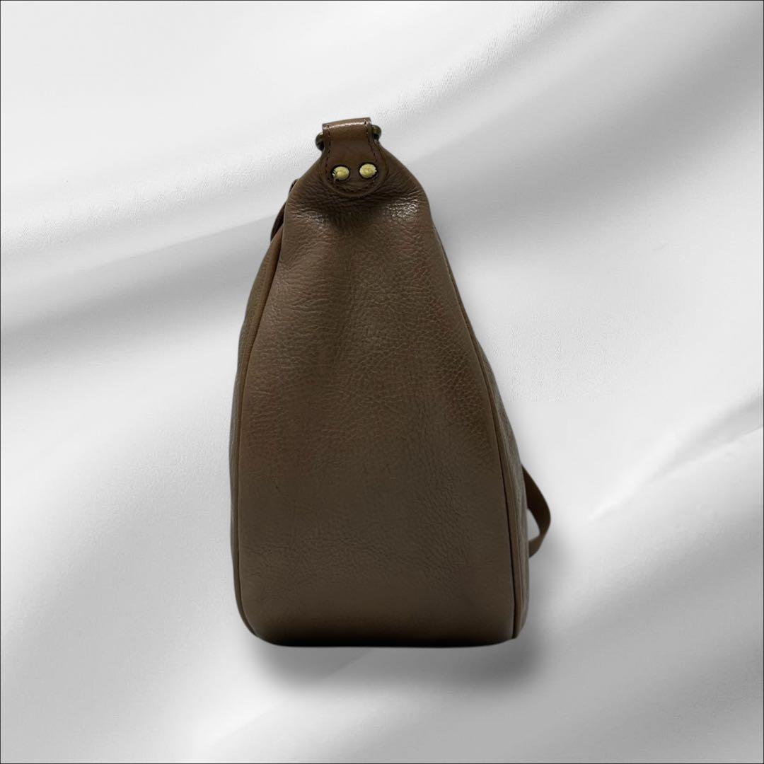 【美品】 イルビゾンテ ショルダーバッグ レザー 保存袋付き