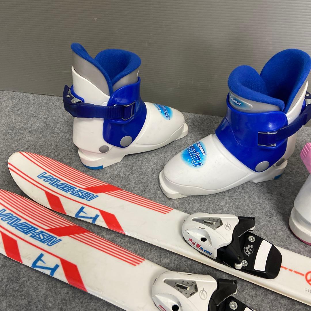 ★ブーツ選べますメンテ済 子供スキーセット 身長90~100cm前後のお子様向け