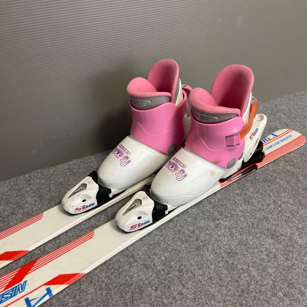 ★ブーツ選べますメンテ済 子供スキーセット 身長90~100cm前後のお子様向け