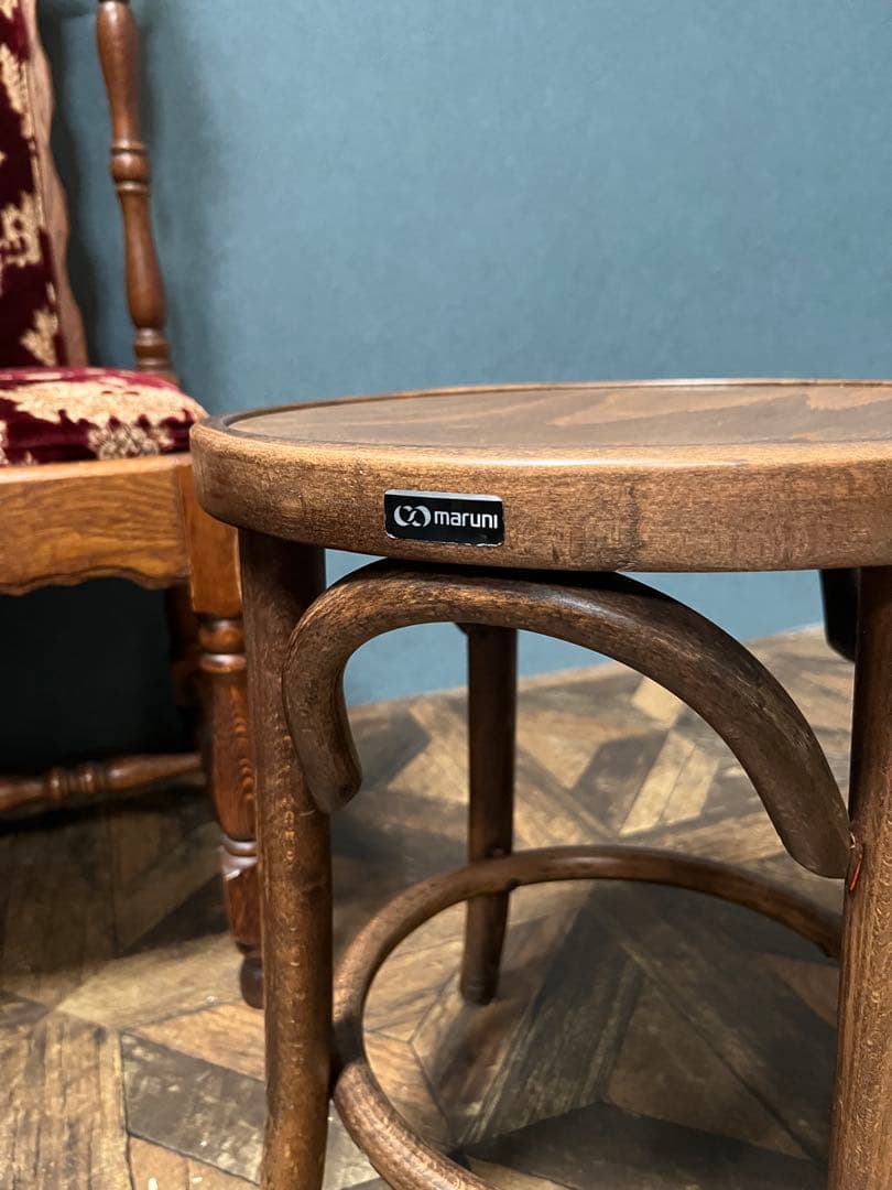 マルニ ベントウッド スツール セット椅子 曲木 アンティーク インテリア