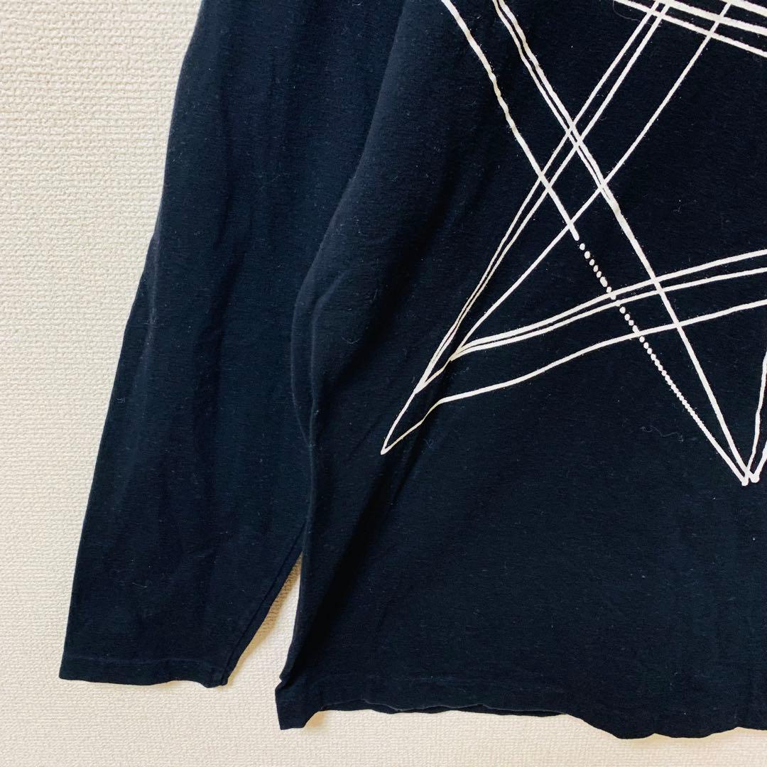 【希少】s’yte サイト　長袖Tシャツ　星　NMB 山本彩コラボ　黒　L
