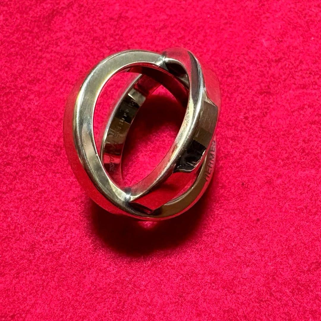 HERMES エルメス スカーフリング コスモス