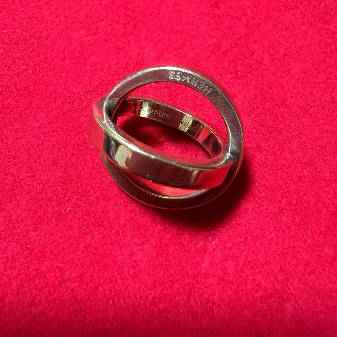 HERMES エルメス スカーフリング コスモス