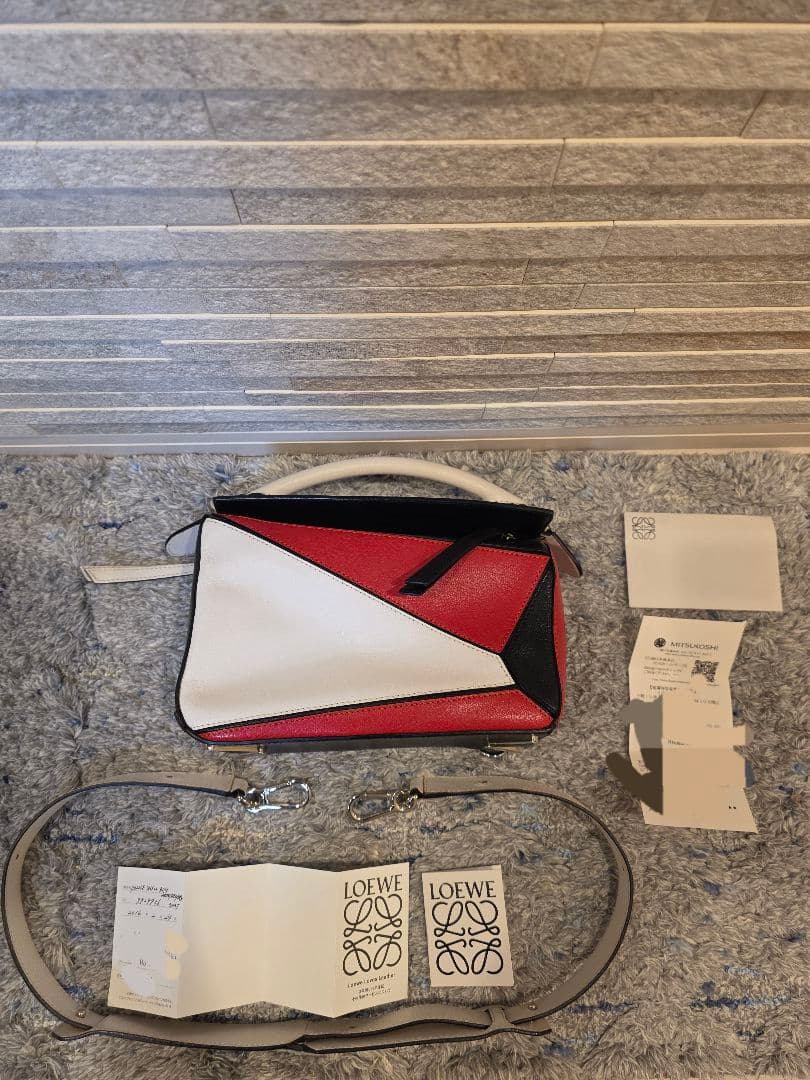 ロエベ パズルバッグ　スモール　三越日本橋店限定