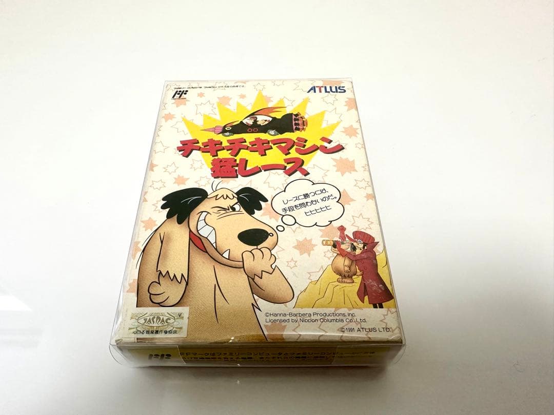 チキチキマシン猛レース　ファミコンソフト【箱　説明書付き】