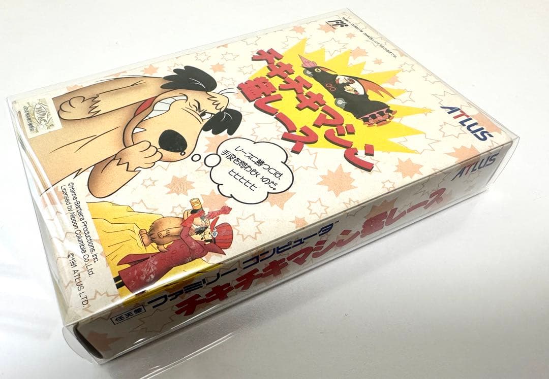 チキチキマシン猛レース　ファミコンソフト【箱　説明書付き】