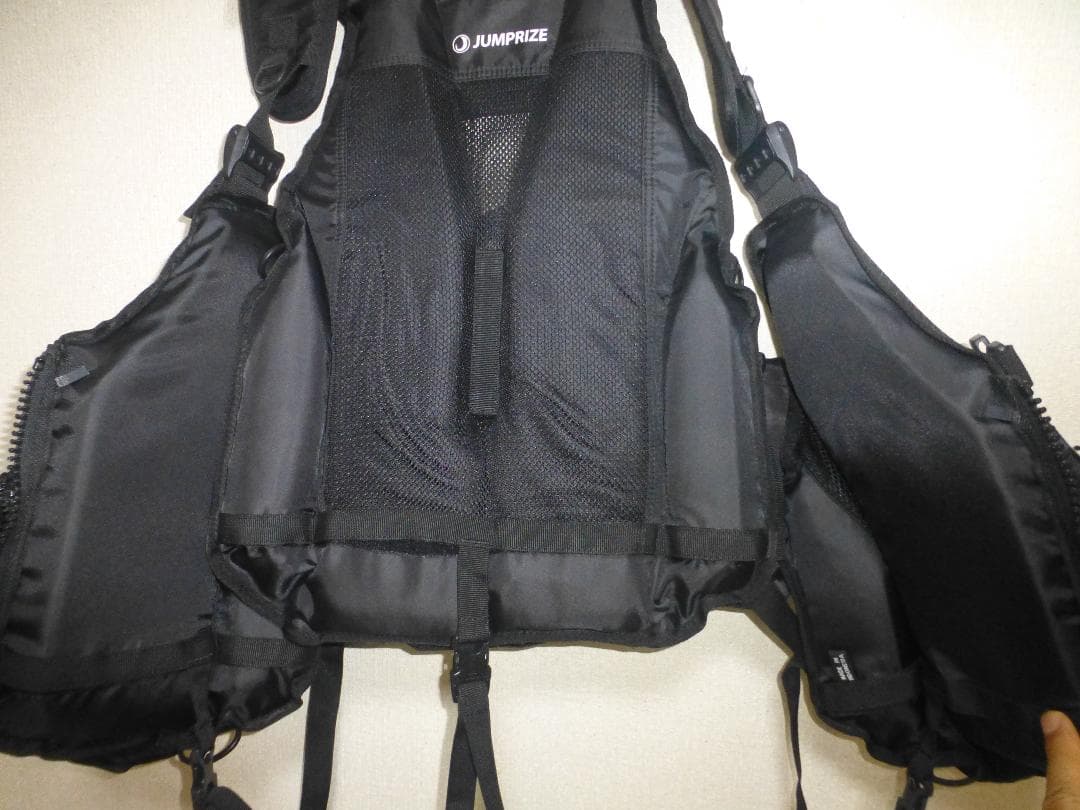 オールメッシュ　ジャンプライズ クールベスト （ドリンクホルダー付き）