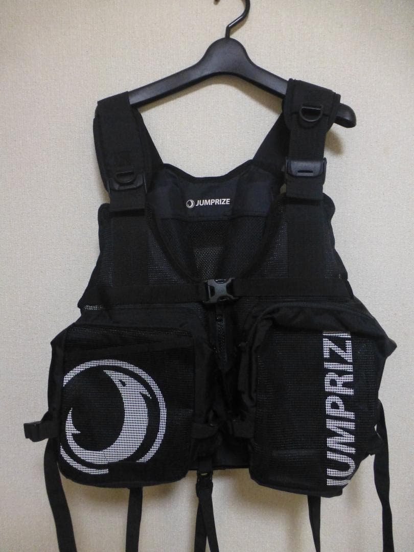 オールメッシュ　ジャンプライズ クールベスト （ドリンクホルダー付き）