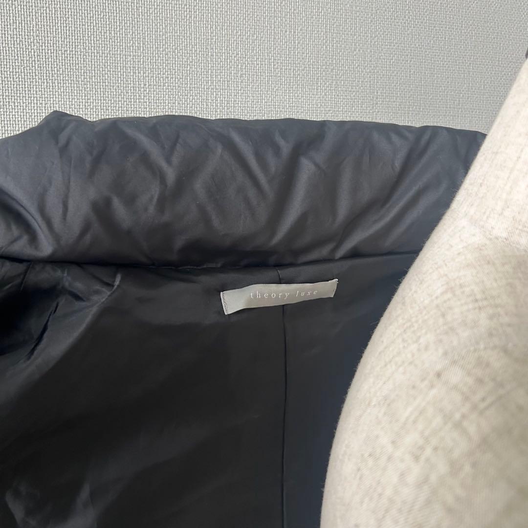 セオリーリュクス　Nasca Charley ダウンポンチョ　ブラック　32