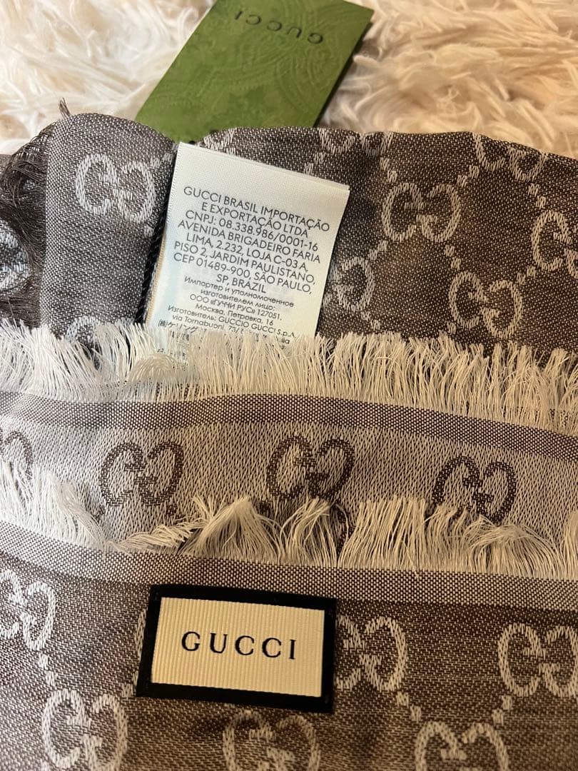 GUCCI GGパターン ストール