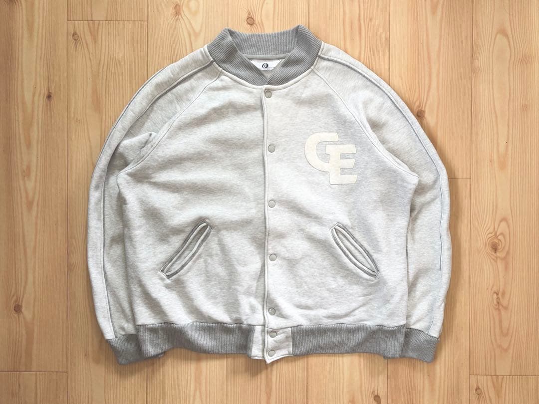 GOODENOUGH スウェット バーシティージャケット スタジャン オリジナル