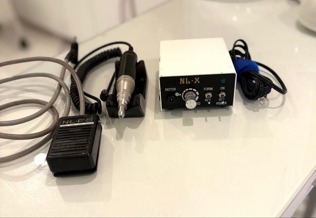 ネイルマシーン ネイルラボ フットペダル付き