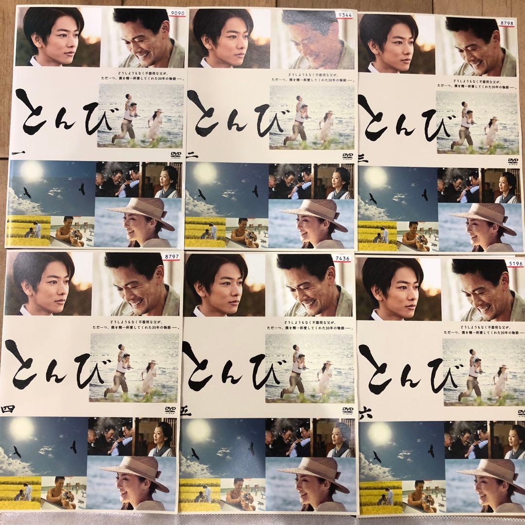 とんび　全6巻セット　完結　DVD　ドラマ　内野聖陽　佐藤健　常盤貴子
