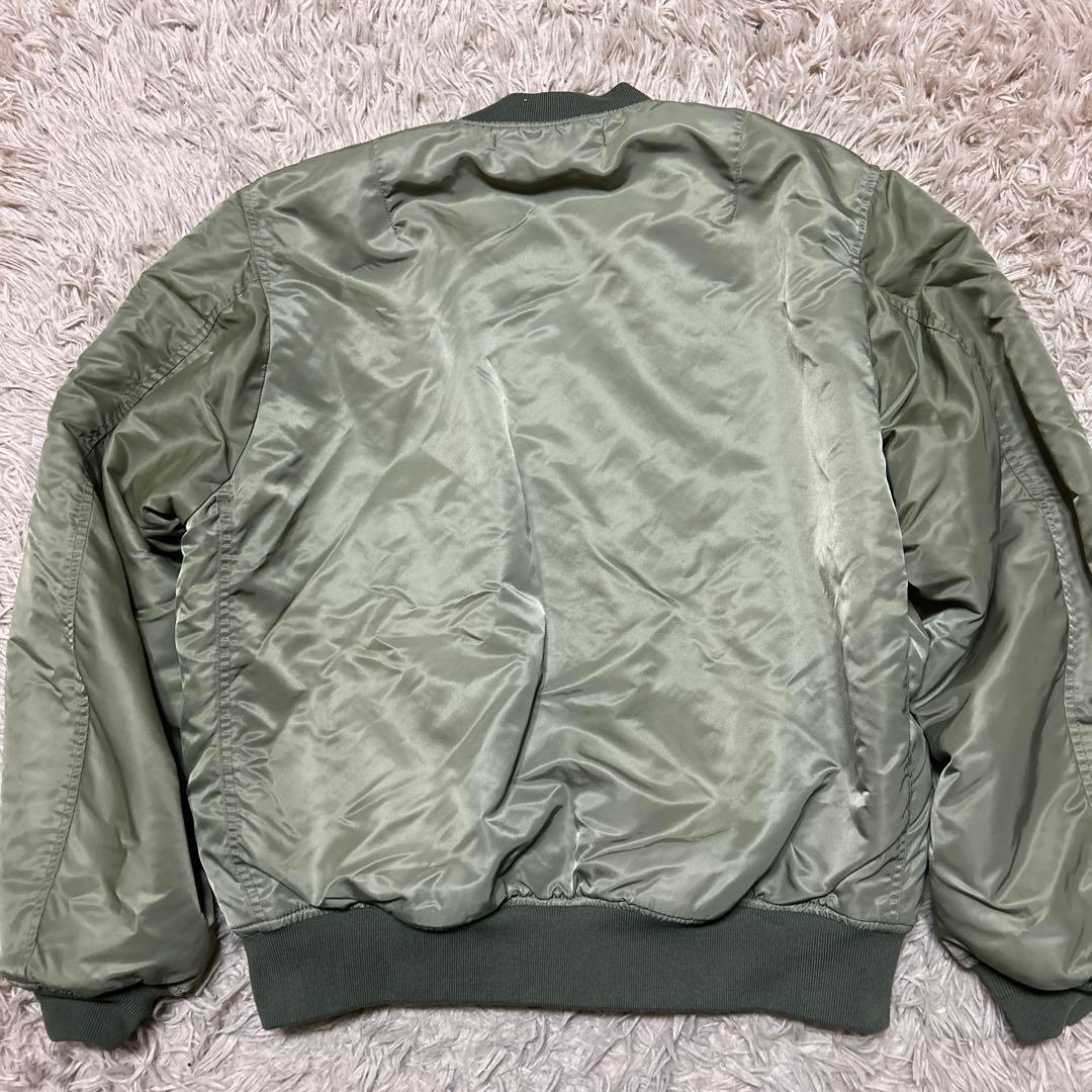 東野デニムMA-1フライトジャケットMアルファバズリクソンズ