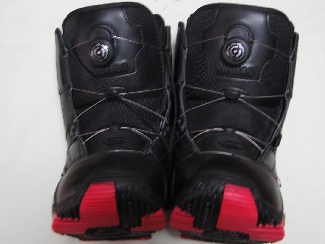 中古DIUISIONスノーボード28cmBOAボアダイヤルスノボブーツ黒メンズ男