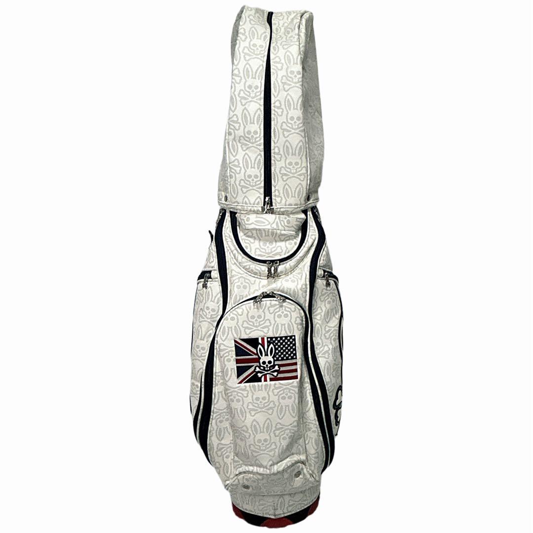 Psycho Bunny ゴルフバッグ ホワイト