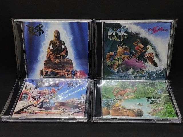 4枚セット Risk リスク スラッシュメタル ジャーマン・メタル ドイツ