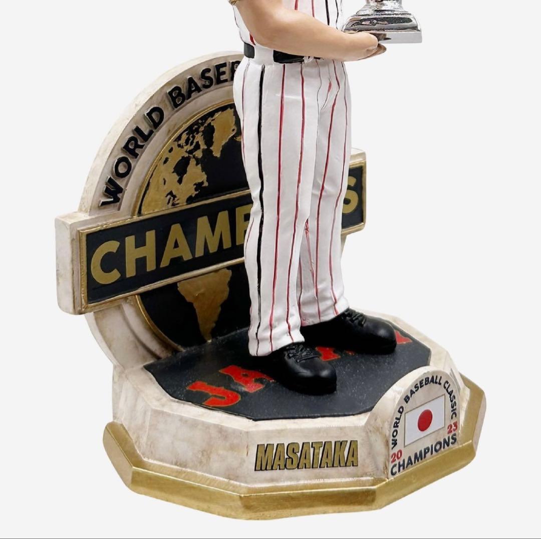 吉田正尚 2023年WBC 優勝記念 ボブルヘッド人形 世界223個限定版