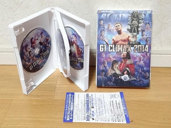 美品 新日本プロレス G1 CLIMAX 2014 DVD 3枚組