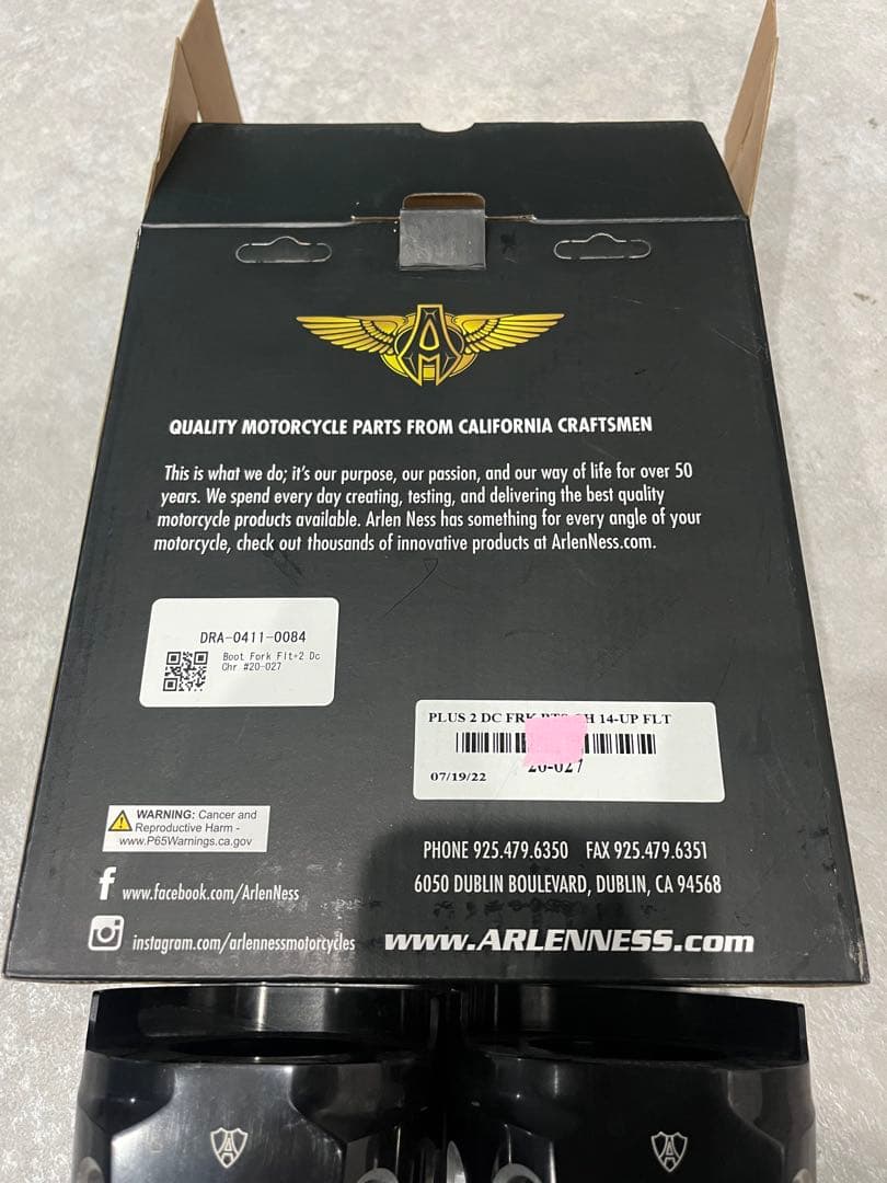 ARLEN NESS アレンネスフォークブーツ　ツーリングモデル