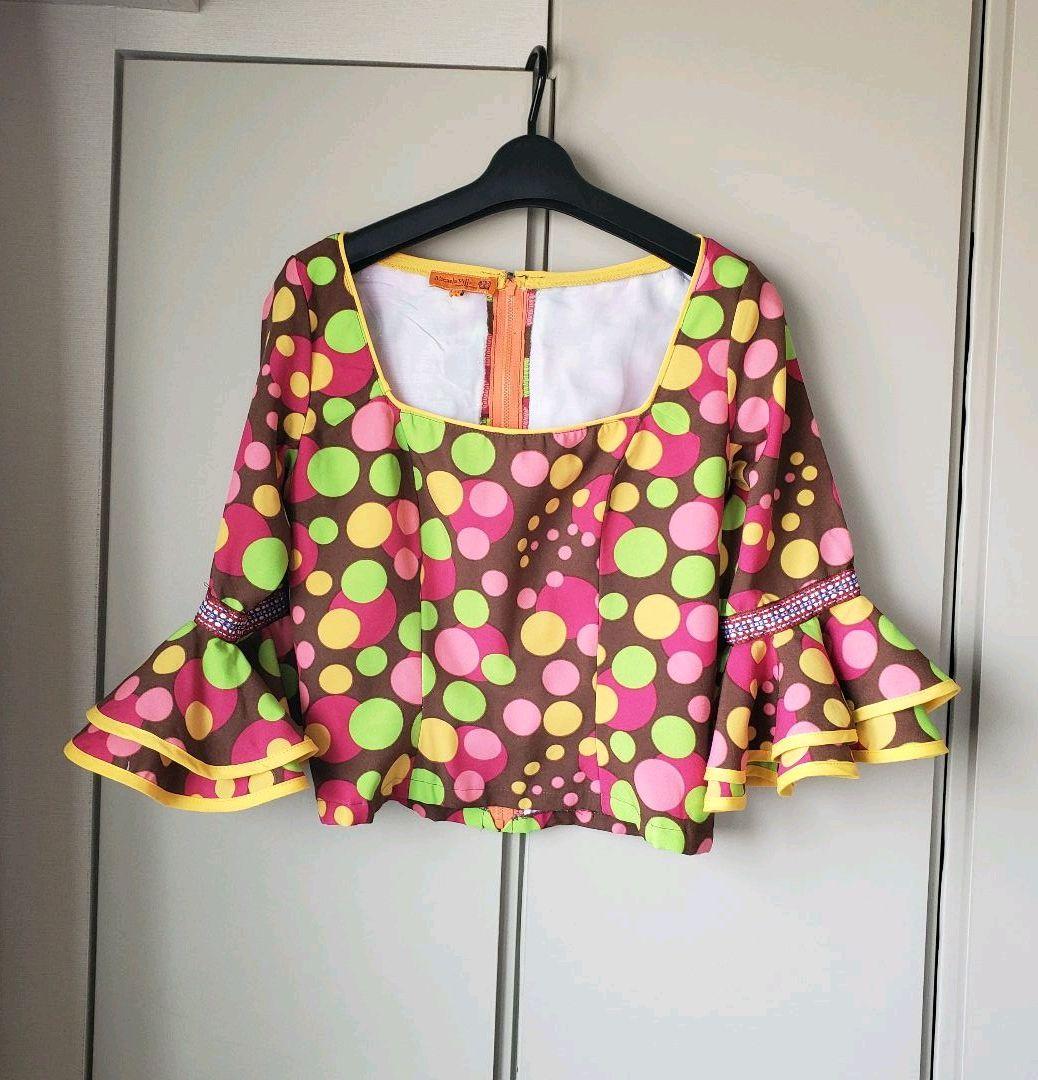 スペイン製フラメンコ衣装　ツーピース