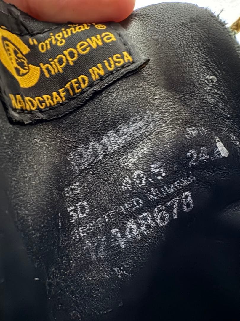 美品【CHIPPEWA】スウェードブーツ