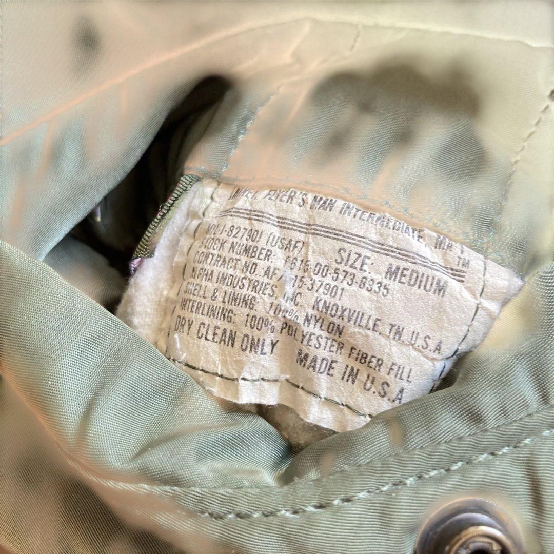 ジャケット・アウター made in USA 80s ALPHA MA-1