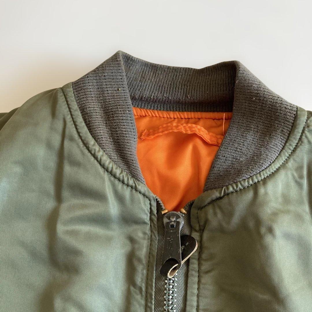 ジャケット・アウター made in USA 80s ALPHA MA-1