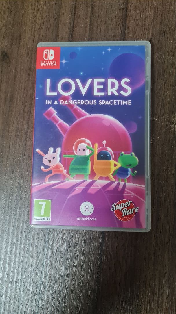 LOVERS IN A DANGEROUS SPACETIME 新品