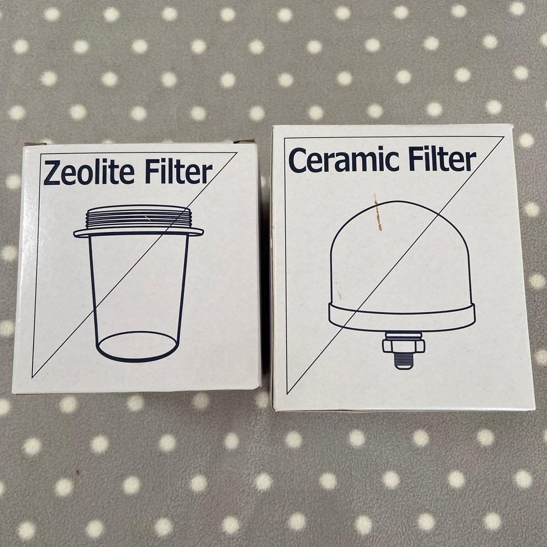 ポタポタクラブ 新品 ゼオライトフィルター セラミックフィルター セット 浄水器