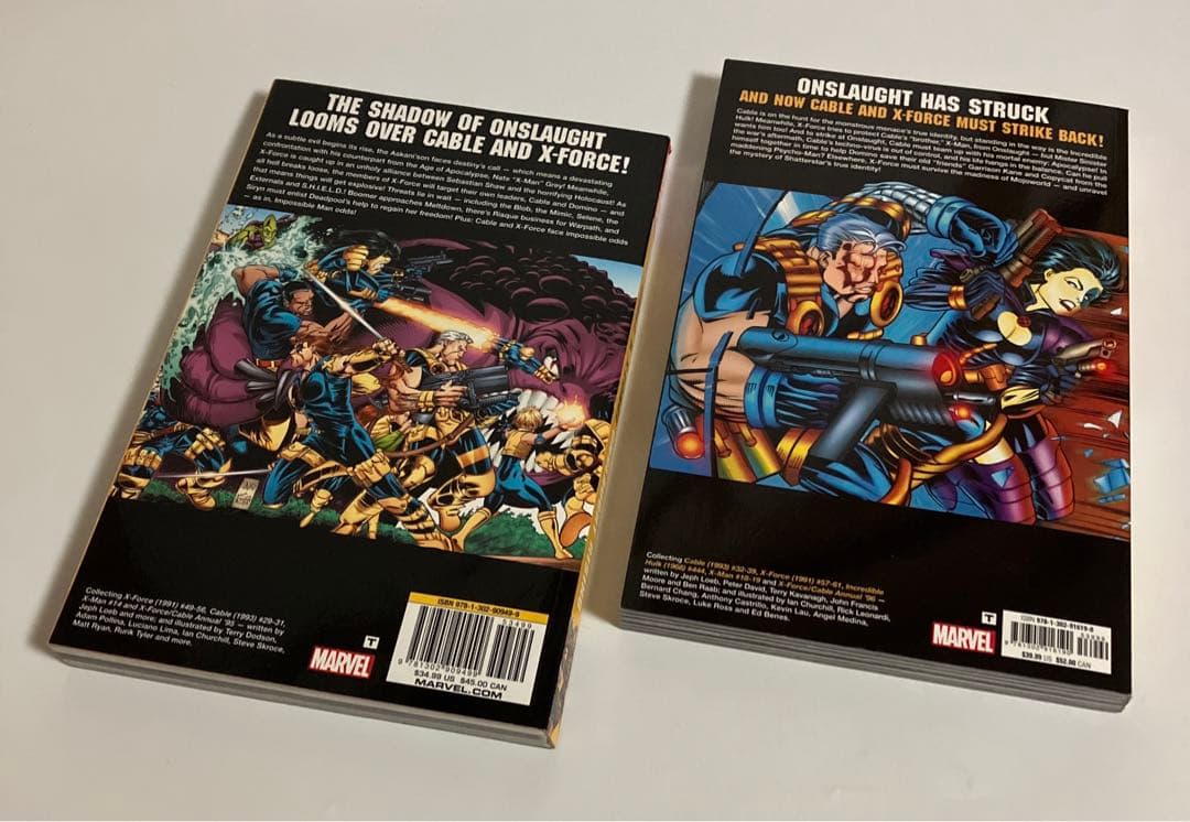 アメコミ・英語　2冊セット　ケーブル　CABLE & X-FORCE