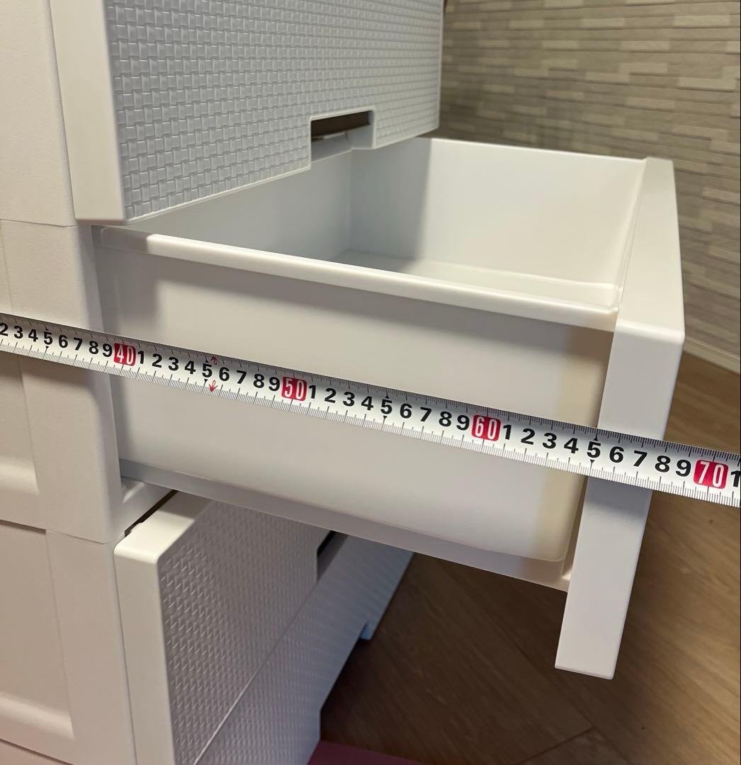 送料込み⭐︎フィッツプラス　メッシュ　幅65㎝　5段