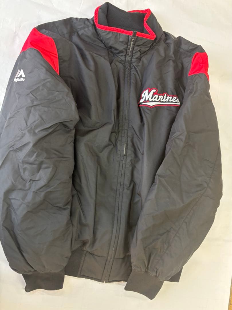 千葉ロッテマリーンズ　グラウンドコート　オーセンティック　Lサイズ