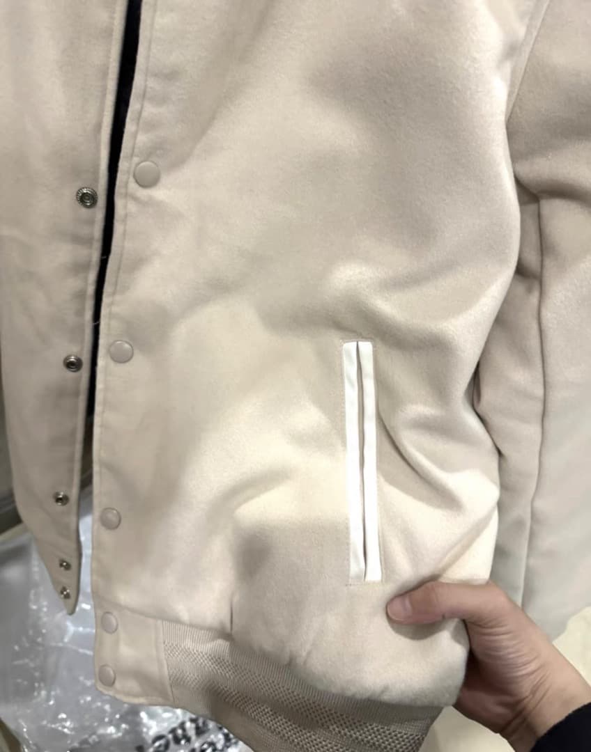 Stüssy SPORT MELTON VARSITY JACKET かつき