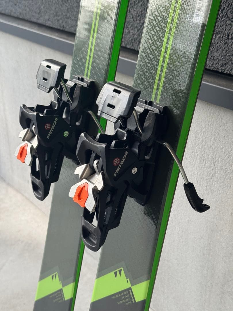 バックカントリー用　エランRIPSTICK スキー シール付中古滑走回数3回