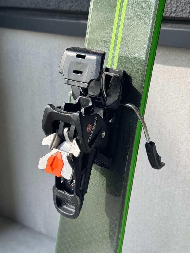 バックカントリー用　エランRIPSTICK スキー シール付中古滑走回数3回