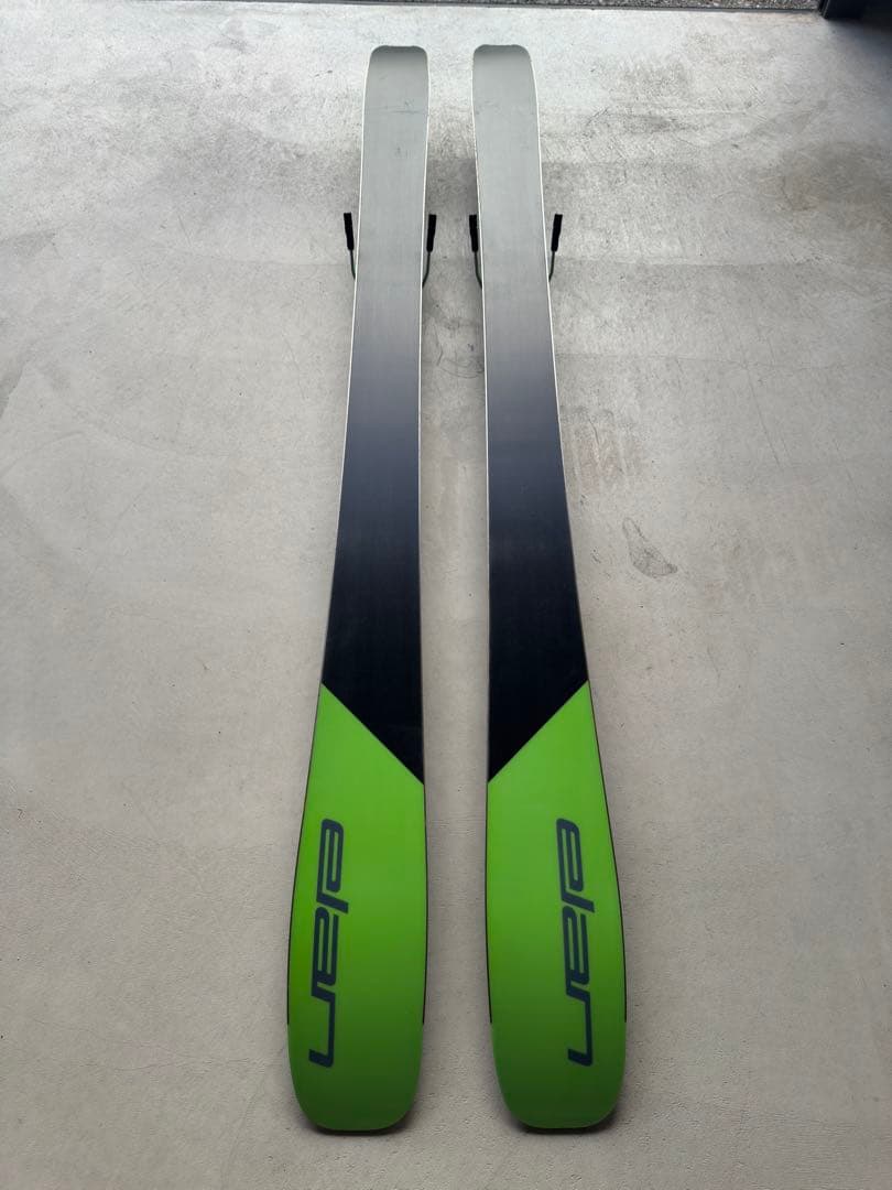 バックカントリー用　エランRIPSTICK スキー シール付中古滑走回数3回