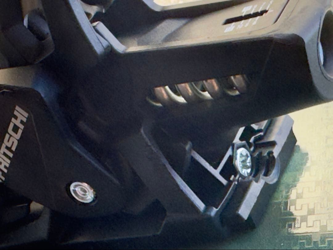 バックカントリー用　エランRIPSTICK スキー シール付中古滑走回数3回