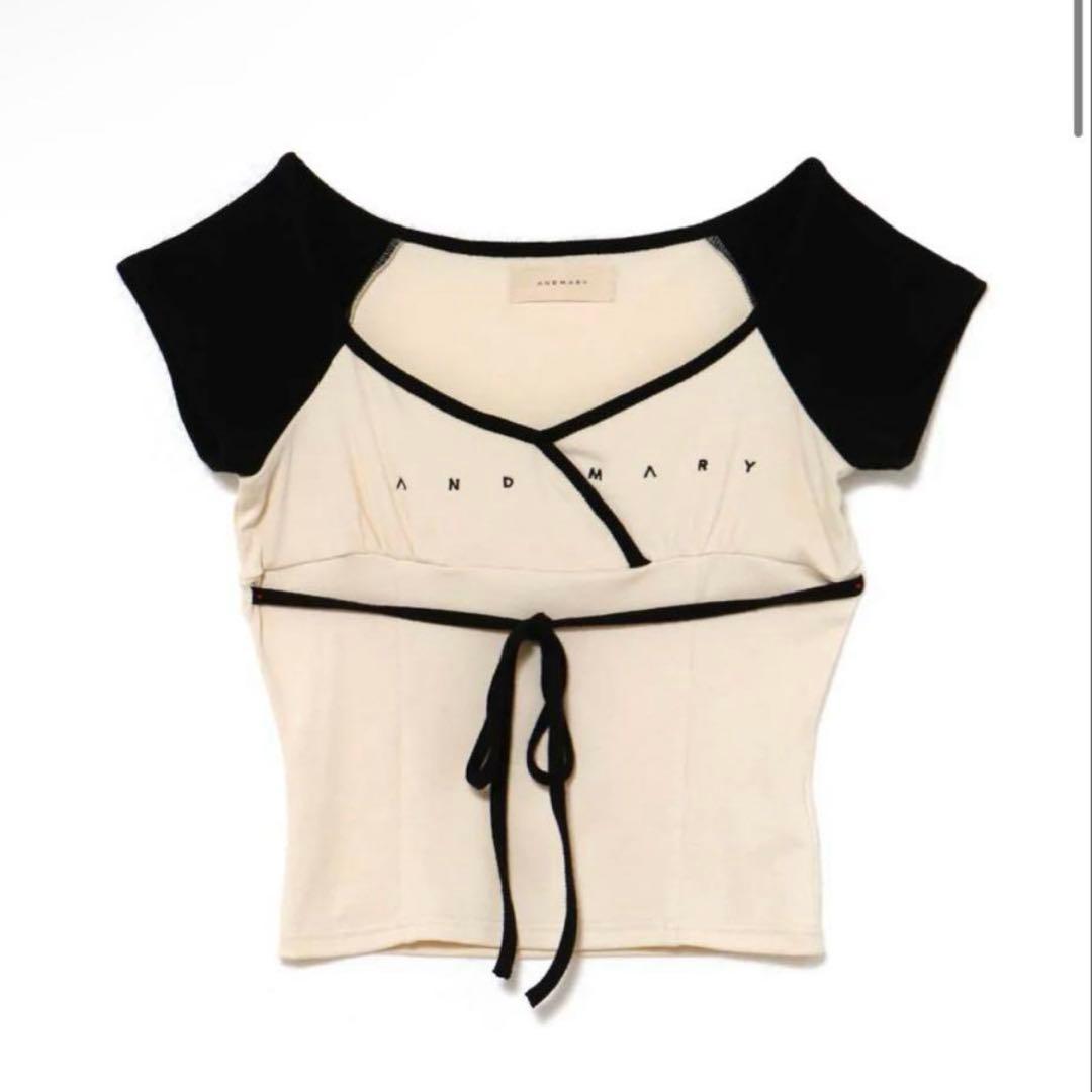 トップス andmary Alma cachecoeur tops